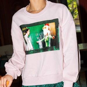 Queen of Sparkles Turkey Head Sweatshirt XXL